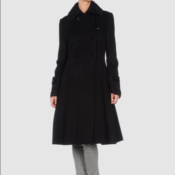 diane von furstenberg wool coat